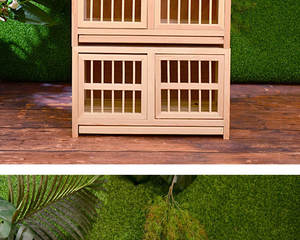 Ecologisch verantwoorde moderne luxe kooi van ijzerdraad voor duivenkweek & nestkast voor duivenkweek - Product Image 6