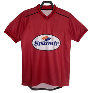 Uniformes de Fútbol de Verano, Camiseta Retro de Manga Corta con Estampado del 2000/01 del Mallorca, Uniforme de Competición de Clubes Europeos - Product Image 1