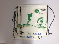 Sacs de provisions biodégradables en fibre de bambou, écologique, réutilisables, emballage vert de haute qualité