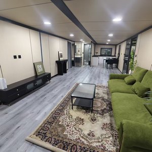 Casa Contenedor Prefabricada Expandible de 40 pies, Resistente al Viento, de Doble Ala, <span class=keywords><strong>3</strong></span> Dormitorios, Fácil de Construir, Ecológica y Resistente al Fuego - Product Image 4