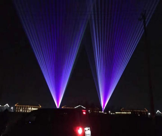 Waterproof Moving Head Super Power Landmark Outdoor Sky Laser Light 30w Sky Lite Laser Projector