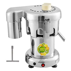 Centrifugeuse automatique en acier inoxydable, extracteur de jus de fruits et légumes 370W 2800r/min 80-120 kg/h