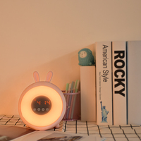 Réveil intelligent pour enfants, personnalisable, avec Ports Usb, réveil du soleil, veilleuse