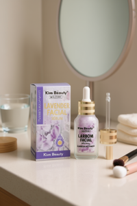 Siero viso alla lavanda Kim Beauty 30ml, idratante al carbone attivo per il viso - Product Image 2