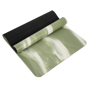 Thảm tập Yoga màu xanh gradient tự nhiên phổ biến, thiết kế tùy chỉnh bằng chất liệu cao su PU Polyurethane sinh thái 6mm năm <span class=keywords><strong>2025</strong></span> - Product Image 4