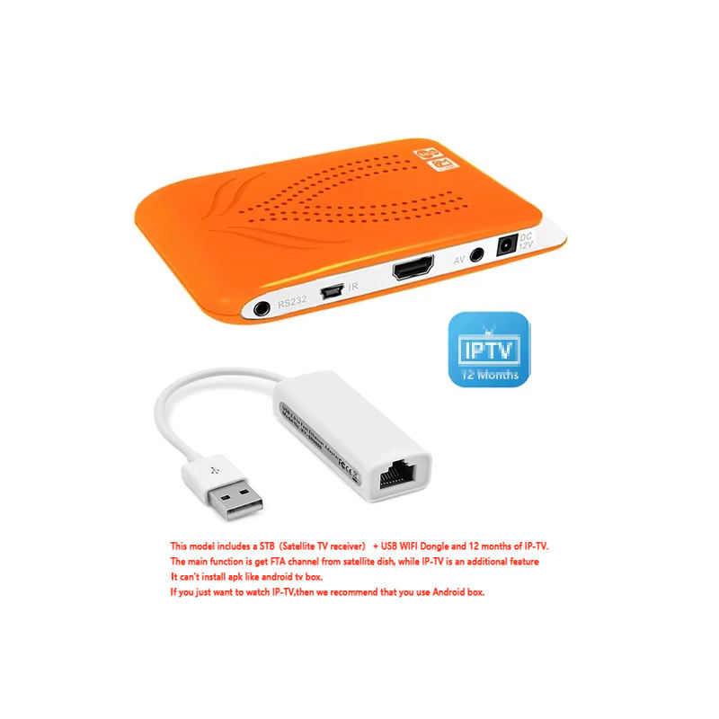 Orange STB+ Dongle LAN USB + 12 mois IP-TV