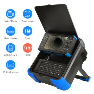 Wopson 360 Kanal-Rohrinspektionskamera, Selbstnivellierende Abflussrohr-Video-<span class=keywords><strong>CCTV</strong></span>-Rohrinspektionskamera mit Meterzähler - Product Image 4