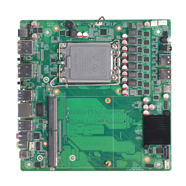 OEM ITX Industrial Motherboard MXM Graphics Card Support 12-14th Intel Core Win11 4K Gaming Desktop DDR4 Memory SATA Hard 64 GB