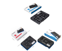 Plateforme de rebillage BGA Qianli pour carte intermédiaire, avec pochoir et support de placage d'étain, pour iPhone X XS MAX 11 Pro 12 13 14 15 16 17, Outils de réparation