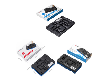 Plataforma Qianli para Reballing BGA de Placa Intermedia con Plantilla para <span class=keywords><strong>iPhone</strong></span> X XS MAX 11 <span class=keywords><strong>Pro</strong></span> 12 13 14 15 16 Herramientas de Retrabajo de Placas - Product Image 1