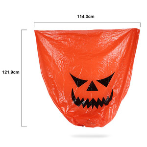 Christmas <b>Pumpkin</b> Head Pet Garbage Bag PE Halloween Packaging Bag - Product Image 5