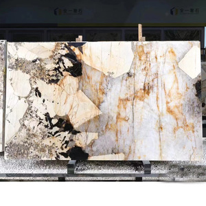 Bán buôn cao đánh bóng sang trọng patagonia Trắng quartzit slab - Product Image 3