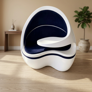 Modern Floating <b>Chair</b> Sensory Pod <b>Zero</b> <b>Gravity</b> Lounge Seat Acrylic Waiting <b>Chair</b> for Wellness Room - Product Image 4