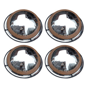 Gương cầu lồi và gương lõm quan sát toàn cảnh 360 độ, sản phẩm mới, gương cầu lồi mái vòm lớn 100cm dùng trong nhà, đảm bảo an toàn - Product Image 4