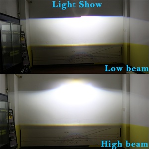 Sanvi <b>S9</b> 3 Inch 12V 54W H4 H7 Bi Projector Lens Car Led Headlights Retrofit Projector Headlight - Product Image 6