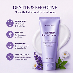 ครีมกำจัดขนสูตรอ่อนโยน ไม่เจ็บ สำหรับรักแร้ ขา และผิวกาย - Product Image 3