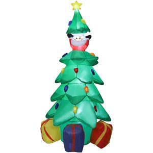 Blow up <b>Inflatable</b> Tree With LED Lights for Indoor Outdoor Garden Yard Lawn Holiday Party 20240629 <b>Inflatable</b> Xmas Decoration - Product Image 6