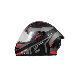 Casque intégral Befast Double visière Befast Dinamic Red Graphics L - Product Image 1