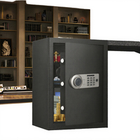 CEQSAFE Mini Digital Security Safe mit elektrischem Stahl Passwort Schließfach Elektrisches digitales Schloss für Geld