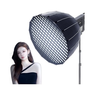 Professional Photography Light 18 Inch Parabolic Softbox Dimmable 3200-6500K For Film And Television Live Streaming Beauty - Product Image 1