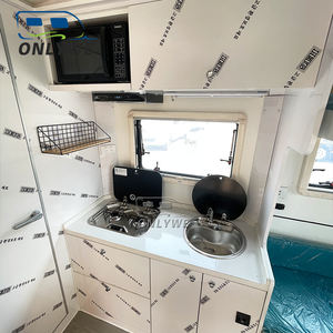 ONLYWE Vehículo de Expedición Overland Autocaravana para Caja de Camioneta Personalizada de Aluminio 4x4 Rv <span class=keywords><strong>Camping</strong></span> con Cama y Cocina - Product Image 5