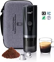पोर्टेबल एस्प्रेसो कॉफी बैटरी मशीन नेस्प्रेस्सो मिनी स्मार्ट कैप्सूल के लिए आउटडोर शिविर कॉफी निर्माता