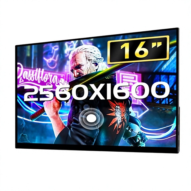 VCHANCE 16'' LED 4K 144Hz Type C Portable Monitor Touchscreen 3840*2160 550nit Gaming PC Laptop Phone Switch PS5 for