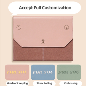 Diarios de cuero A5 de tapa dura con tapa magnética creativa personalizada con fabricantes de cuadernos con lazo para bolígrafos - Product Image 2