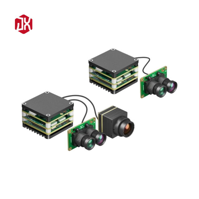 Intelligent AI Tracking Drone Multitarget Detection Thermal Dual Lens Aircraft Auto Lock Guidance Accessory