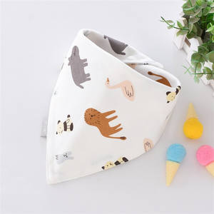 Atacado 100% algodão duplo camada triangular personalizado bandana do cão - Product Image 3