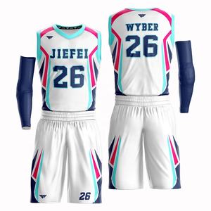 JFR运动升华印花青年篮球服运动服男女通用儿童男式湖人服装套装5-7天 - Product Image 4