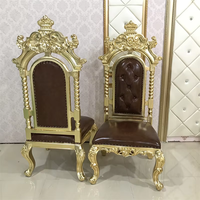 Fauteuil de salle à manger familial pour villa, mobilier de maison, style antique européen, chaise de salle à manger pour hôtel cinq étoiles et club privé, pour ensembles de salle à manger