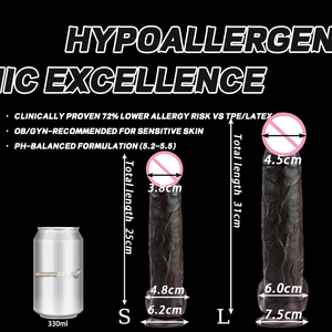 यथार्थवादी सिलिकॉन ग्लास स्ट्रैप-ऑन वाइब्रेटर 100% वाटरप्रूफ और इको-फ्रेंडली-वयस्क सेक्स खिलौना - Product Image 6