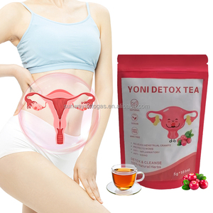 Tè Detox Yoni OEM per il Sollievo Mestruale Femminile, Cura dell'Utero e Salute Vaginale, Formula Naturale a Base di Piante - Product Image 1
