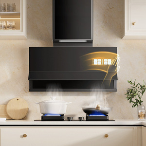 Cappa aspirante automatica One-Touch con ventilazione, illuminazione LED, bassa rumorosità, classe di efficienza energetica, apertura/chiusura automatica, attivazione vocale intelligente - Product Image 4