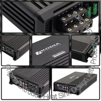 Amplificateur audio de voiture haute performance 1 canal RMS 2000W |   Amplificateur multicanal à circuit imprimé double couche classe D