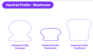 Pasamanos con Perfil de Hongo (Agarre Cómodo) - Product Image 5