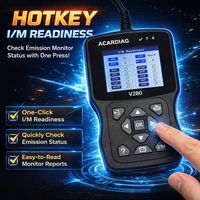 Escáner OBD2 Profesional Acardiag V280, Lector de Códigos Automotrices, Herramienta de Diagnóstico de Luz de Advertencia del Motor para Autos con OBD II, Basado en STM32