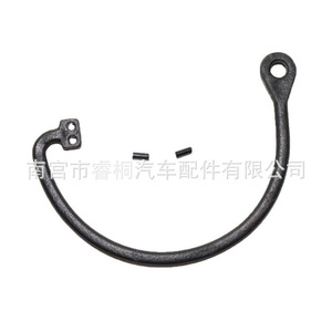 Cordon anti-perte pour bouchon de réservoir de carburant Shuangxuan, câble de remorquage 180201556 pour Audi A3 A4 Q5 Q7 A6, anneau de traction incurvé en plastique - Product Image 3