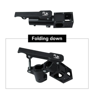 Pièces de rechange pour parapluie pliant RJXHOBBY avec 5 °   Collier de serrage et connecteur de base pour tube en carbone à angle incliné pour pulvérisation agricole - Product Image 2