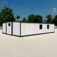 WinFair Tunisie – Nouvelle Maison Conteneur Préfabriquée Extensible Économique 40 pieds pour MOQ 1 unité / Bureau de Jardin / Studio de Jardin / Studio à Domicile
