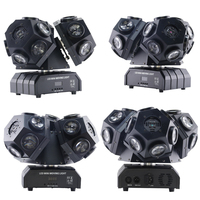 Feiyueyue HOT Projecteur de Scène Disco 18 LEDs RGBW 3 Têtes Faisceau/Spot Laser Contrôle DMX512 Stroboscope 20Hz 220W IP20 pour Soirées DJ CCC