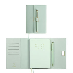 Libreta Multifuncional de Alta Gama para Reuniones de Oficina, Negocios, con Cuadrícula, Páginas en Blanco, Puntos, <span class=keywords><strong>Agenda</strong></span>, Planificador de Moda, Caja de Regalo - Product Image 1