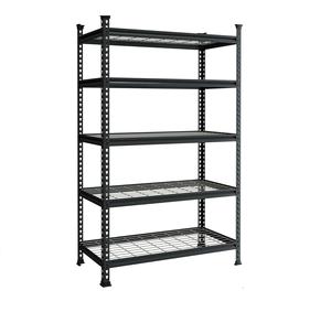 פלדה 5 שכבות מחסן מדפים מחסן 48 \ "w x 24 \" d x 72 \ "h מתכת רשת לוח מרתף אחסון mdf חינם - Product Image 1