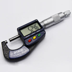 DITRON micrometro grande schermo 0-25mm 25-50mm 50-75mm elettronico pinza digitale strumento di misura digitale micrometro esterno - Product Image 6