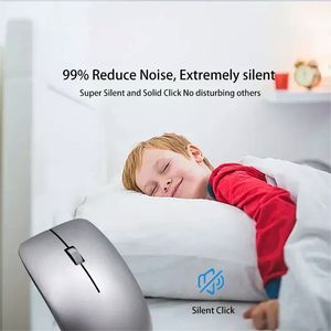 Ergonomic Ultra-Thin Slim Optical <b>Mouse</b> Portable and Mute <b>Wireless</b> for PC Laptops for Desktop Use - Product Image 5