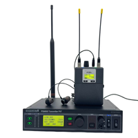Système de surveillance audio sans fil professionnel PSM900 avec capteur infrarouge, suppression du bruit, contrôle du volume et microphone-casque métallique