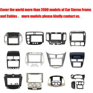 ホンダフィット2007-2014 RHDラジオ筋膜パネルフレームフィット2 Din 10インチダッシュヘッドユニットスクリーンステレオ用カーGPSナビゲーションステレオ - Product Image 4