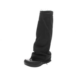 Botas de tacón alto de mezclilla con plataforma y puntera abierta para mujer, estilo oscuro, diseño de nicho, 2026 - Product Image 5