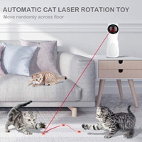 Jouets Laser interactifs à points rouges pour chats, Rechargeable, portable, pour chaton, pointeur automatique, nouveauté
